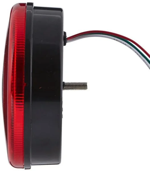 Hella - 2NR357027051 - Rückleuchte LED, Rund, 10/30V, Transparent/Rot, Aufschraubbar, Diameter 122mm, 24 LEDs, Hella Valuefit
