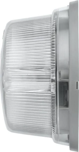 Hella - 2PF001259631 - Kennzeichenleuchte 5W, Rund, 12V, Transparent, Aufschraubbar, Hella