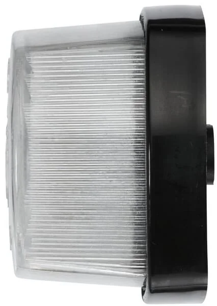 Hella - 2PF003057041 - Markierungsleuchte 5W, Quadratisch, 12V, Transparent, Verschraubt, 62x40x62mm, Hella
