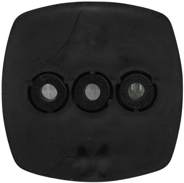 Hella - 2PF004081001 - Markierungsleuchte 5W, Quadratisch, 12V, Transparent/Weiß, Verschraubt, 62x42x62mm, Hella