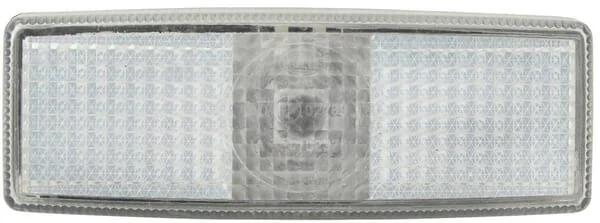Hella - 2PG006717021 - Markierungsleuchte 5W, Rechteckig, 12V, Weiß, Verschraubt, 110x25x40mm, Hella