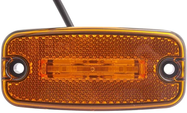Hella - 2PS345600011 - Markerleuchte LED, 24V, Gelb, Hella