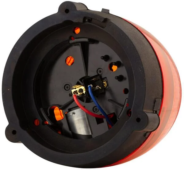 Hella - 2RL007337011 - Drehleuchte Halogen, Rund, 24V, Gelb, Aufschraubbar, Diameter 130mm x174mm, Hella