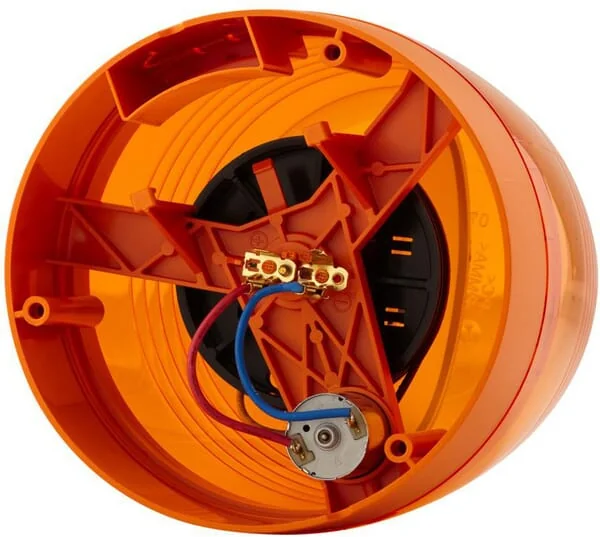 Hella - 2RL008965011 - Drehleuchte Halogen, 24V, Gehäuse: Gelb, Aufschraubbar, Diameter 147mm x190,5mm, Juniorplus von Hella