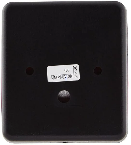 Hella - 2SA996012091 - Rückleuchte Rechteckig, 12/24V, Rot, Aufschraubbar, 90x60x80mm, Hella