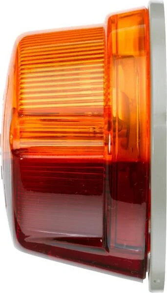 Hella - 2SB001259261 - Rückleuchte Rund, 12V, Rot/Orange, Aufschraubbar, Diameter 78mm, Hella