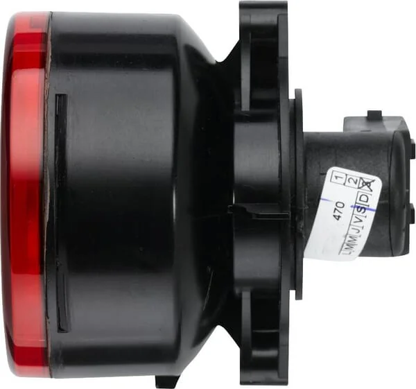 Hella - 2SB009001387 - Bremsleuchte Rund, 12V, Rot, Aufschraubbar, Diameter 66mm, Hella
