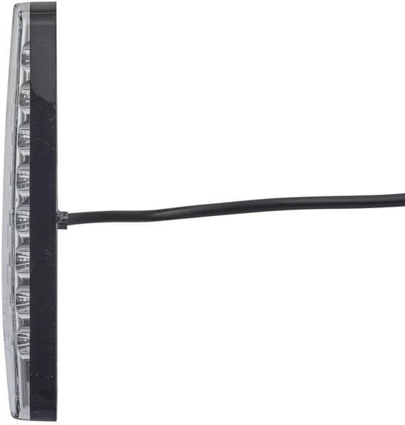 Hella - 2SD343910001 - Rückleuchte LED, Rechteckig, 12/24V, Transparent, Aufschraubbar, 24 LEDs, Hella