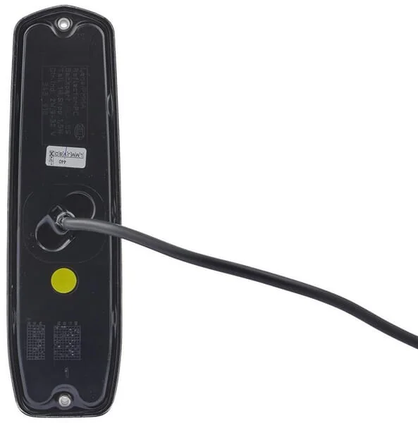 Hella - 2SD343910001 - Rückleuchte LED, Rechteckig, 12/24V, Transparent, Aufschraubbar, 24 LEDs, Hella