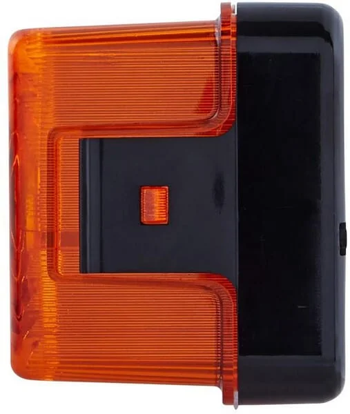 Hella - 2SD998531067 - Rückleuchte Rechteckig, 12/24V, Rot/Orange, Aufschraubbar, 170x64x75mm, Hella