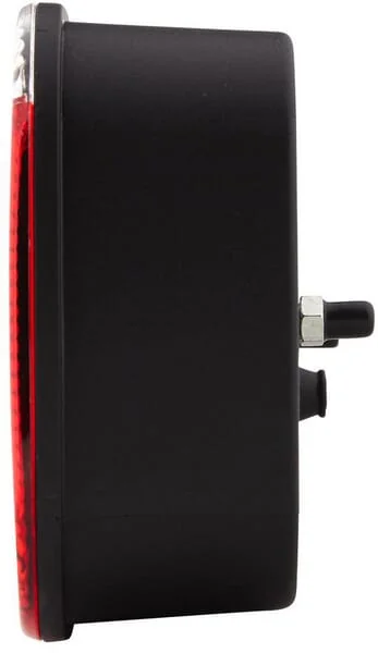 Hella - 2VA998232291 - Rückleuchte Links Rechteckig, 12V, Rot/Orange, Aufschraubbar, 247x60x138mm, Hella