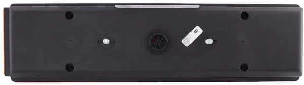 Hella - 2VD007323131 - Rückleuchte Rechteckig, 24V, Transparent/Bernstein/Rot, Aufschraubbar, 476x83x131mm, 8-Polig, Hella