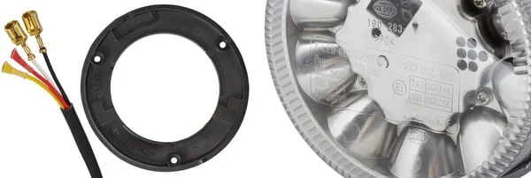Hella - 2XD012980001 - Blinkleuchte LED, 10W, Rund, 12/24V, Transparent/Gelb, Aufschraubbar, Diameter 149mm x 88mm, 10 LEDs, Hella