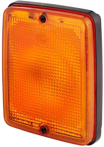 Hella - 2XS003236387 - Begrenzungsleuchte Eckig, 12/24V, Orange, Schraubmontage, Hella