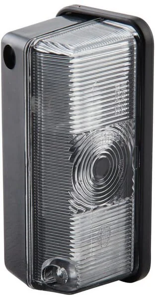 Hella - 2XS005020077 - Begrenzungsleuchte 4W, Rechteckig, 12/24V, Weiß, Schraubmontage, Hella