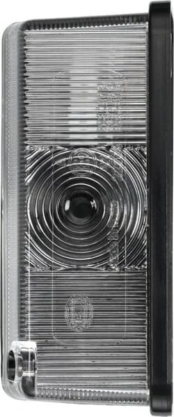 Hella - 2XS005020077 - Begrenzungsleuchte 4W, Rechteckig, 12/24V, Weiß, Schraubmontage, Hella