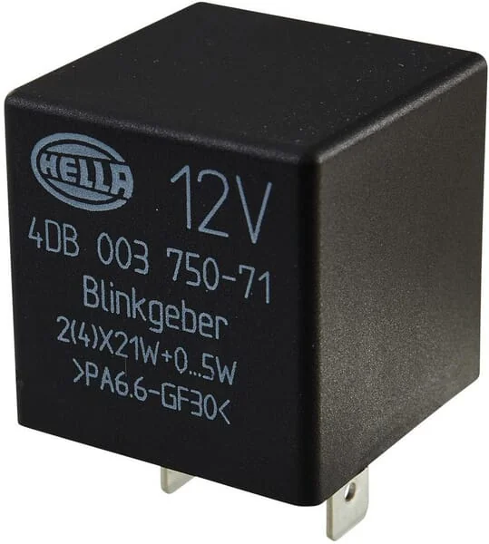 Hella - 4DB003750711 - Blinkrelais, 3-Polig, 12 V