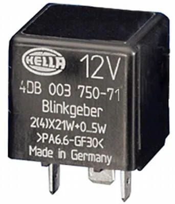 Hella - 4DB003750711 - Blinkrelais, 3-Polig, 12 V