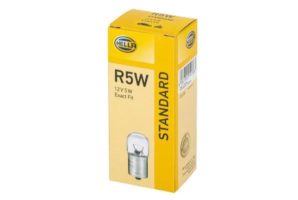 Hella - 8GA002071121 - Lampe 12V R5W 5W BA15S