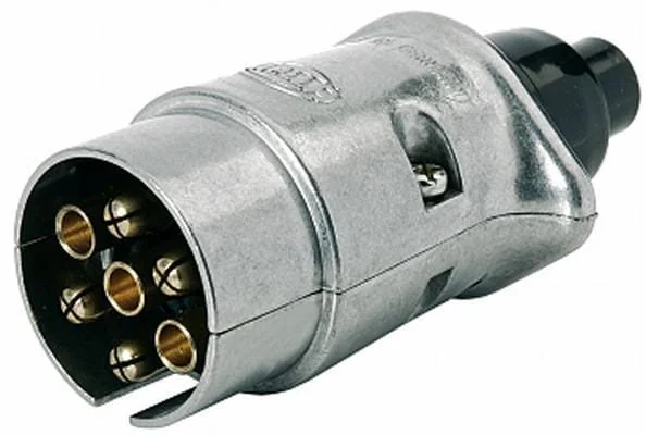 Hella - 8JA001918021 - Stecker 12V 7-Poliger Anschluss Stecker: Schraubkontakt Menge: 25