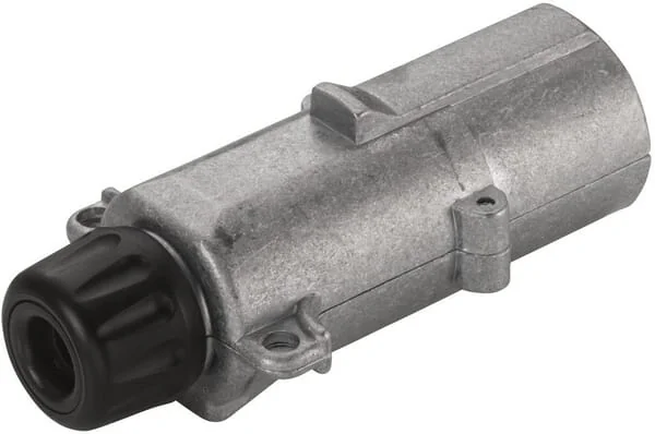 Hella - 8JA003831011 - Stecker 7-polig DIN/ISO 1185 Flachstecker Verbinder Metall