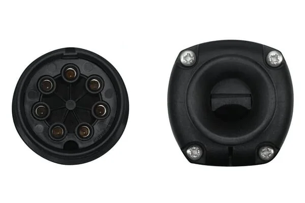 Hella - 8JA007644041 - Stecker 24V 7-Poliger Stecker Stecker: Crimp-Kontakt/Lötstiftkontakt