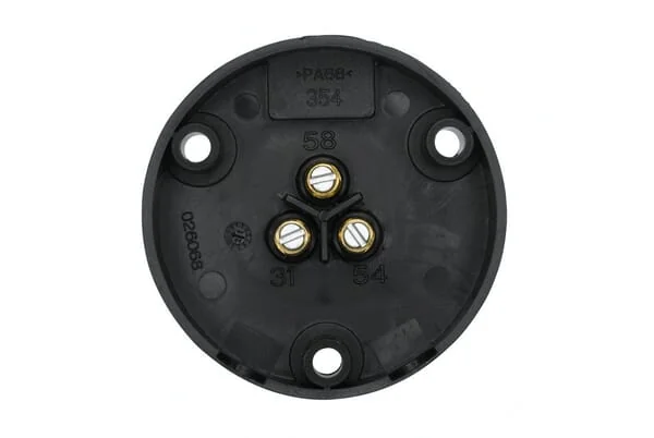 Hella - 8JB001933031 - Buchse 24V 3-Poliger Anschluss Stecker: Schraubkontakt