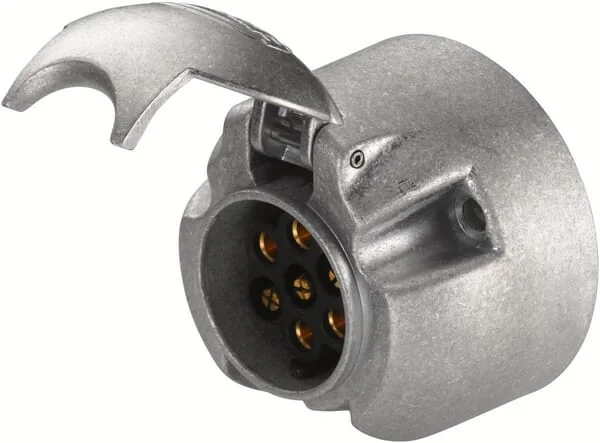 Hella - 8JB001941041 - Buchse 7-Poliger Anschluss Stecker: Flachsteckkontakt