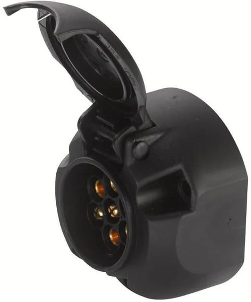 Hella - 8JB001943001 - Steckdose K 18 7-Polig DIN/ISO 1724 Zinnbronze