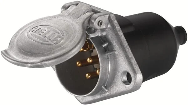 Hella - 8JB003834001 - Buchse 24V 7-Poliger Stecker Stecker: Schraubkontakt