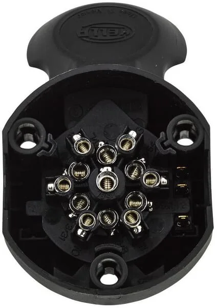 Hella - 8JB005949031 - Buchse WEST 13-Polig (7+6) Schraubkontakt