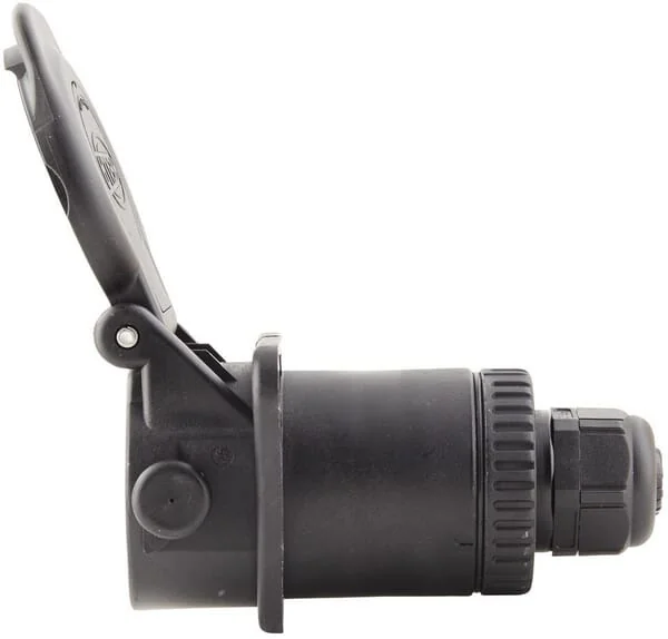 Hella - 8JB007242021 - Steckdose 24V Einbau Stecker: Crimp-Kontakt/Lötbuchsenkontakt