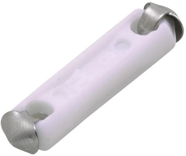 Hella - 8JS025889003 - Sicherung Torpedo 8A Laenge 25mm Weiss Packung 100x Hella