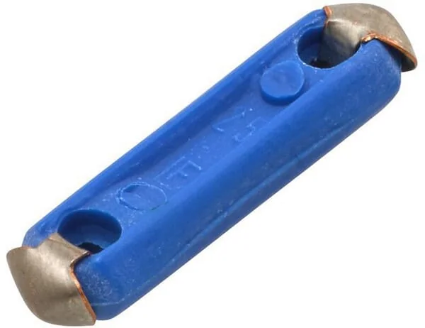 Hella - 8JS091603801 - Sicherung Torpedo 25A Laenge 25mm Blau Packung 5x Hella