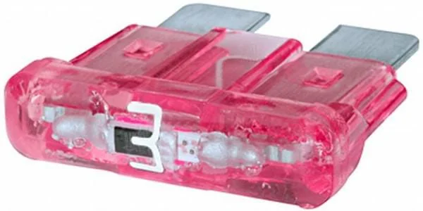 Hella - 8JS711683062 - Sicherung Standard-Flachstecker 12V 3A Laenge 18,8mm Lila Packung 10x Hella