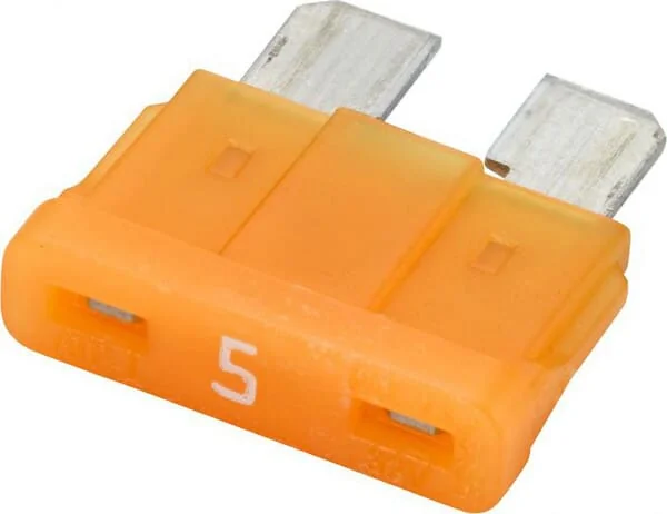 Hella - 8JS711683072 - Sicherung Standard-Flachstecker 12V 5A Laenge 18,8mm Beige Packung 10x Hella