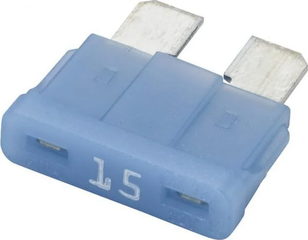 Hella - 8JS711683102 - Sicherung Standard-Flachstecker 12V 15A Laenge 18,8mm Blau Packung 10x Hella
