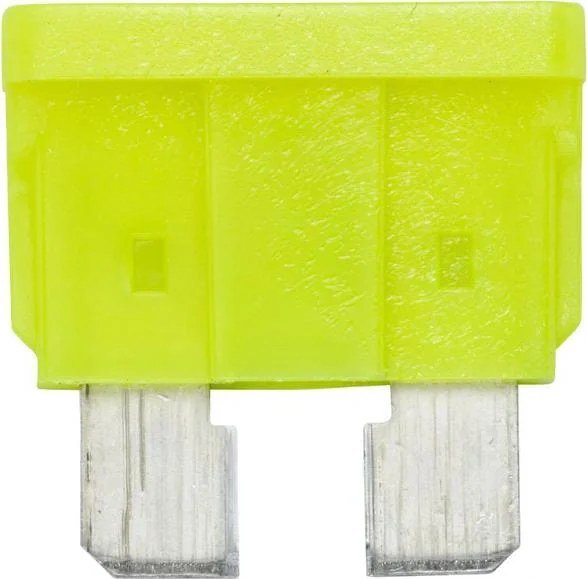 Hella - 8JS711683112 - Sicherung Standard-Flachstecker 12V 20A Laenge 18,8mm Gelb Packung 10x Hella