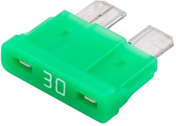 Hella - 8JS711683132 - Standard-Flachsicherung 12V 30A Laenge 18,8mm Gruen Packung 10x Hella