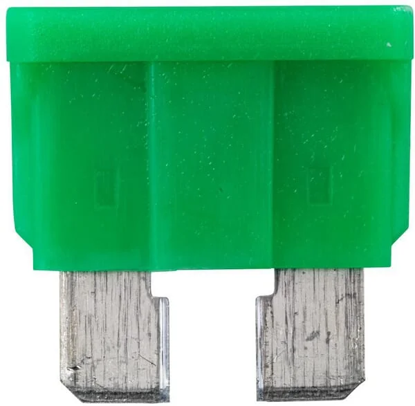 Hella - 8JS711683132 - Standard-Flachsicherung 12V 30A Laenge 18,8mm Gruen Packung 10x Hella