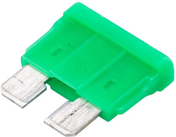 Hella - 8JS711683132 - Standard-Flachsicherung 12V 30A Laenge 18,8mm Gruen Packung 10x Hella