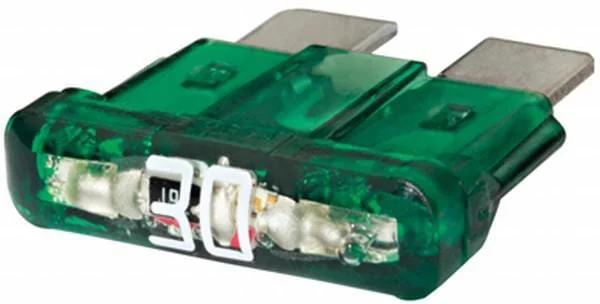 Hella - 8JS711683132 - Standard-Flachsicherung 12V 30A Laenge 18,8mm Gruen Packung 10x Hella