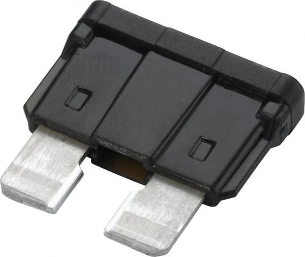 Hella - 8JS711683831 - Automobil-Standardsicherung 32V 1A Laenge 18,8mm Schwarz 5x Hella