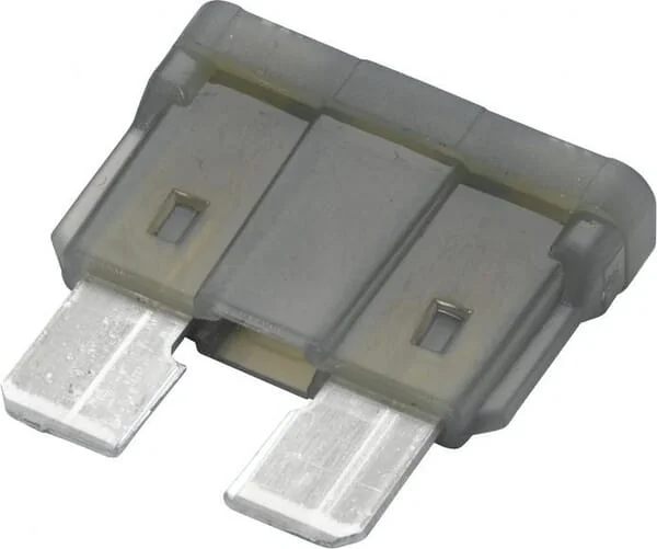 Hella - 8JS711683841 - Standard-Flachsicherung 32V 2A Laenge 18,8mm Grau Packung 5x Hella