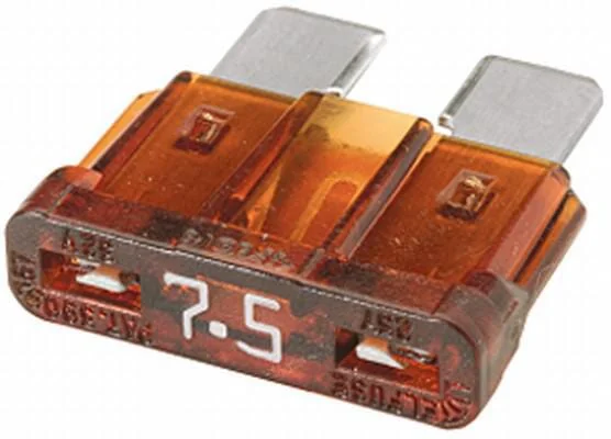Hella - 8JS711685002 - Standard-Flachsicherung 32V 7,5A Laenge 18,6mm Braun Packung 50x Hella