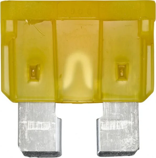 Hella - 8JS711688002 - Standard-Flachsicherung 32V 20A Laenge 18,6mm Gelb Packung 50x Hella