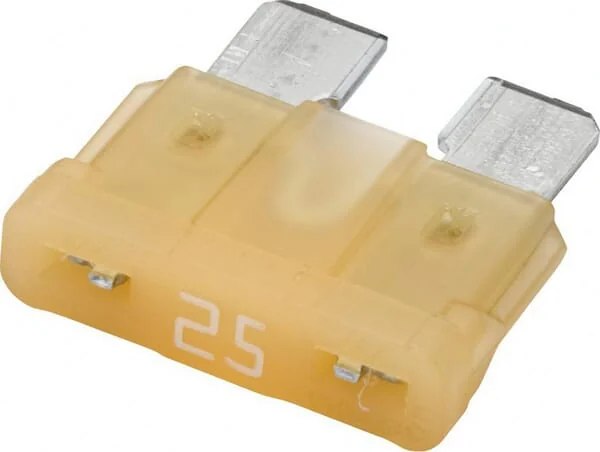 Hella - 8JS711689002 - Standard-Flachsicherung 32V 25A Laenge 18,6mm Weiss Packung 50x Hella