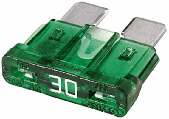 Hella - 8JS711690002 - Sicherung Standard-Blade 32V 30A Laenge 18,6mm Gruen Packung 50x Hella
