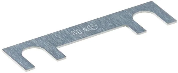 Hella - 8JS713575001 - Sicherung Streifen 80A Laenge 41mm Packung 100x Hella