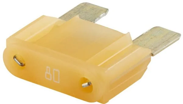 Hella - 8JS728595111 - Sicherung Maxi Flachstecker 80A Länge 34,1mm Weiss Packung 1x